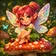 Colorful fantasy creature avatar with swirling patterns and vivid colors against a light background